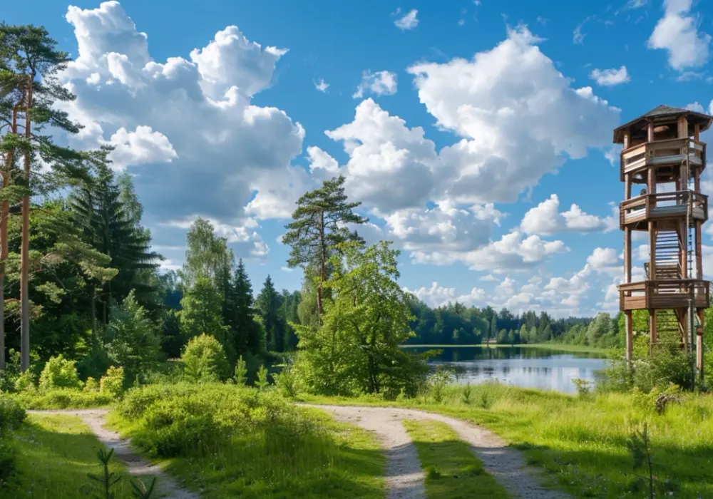 Kaszubskie wieże widokowe: podziwiaj naturalne piękno z wysoka
