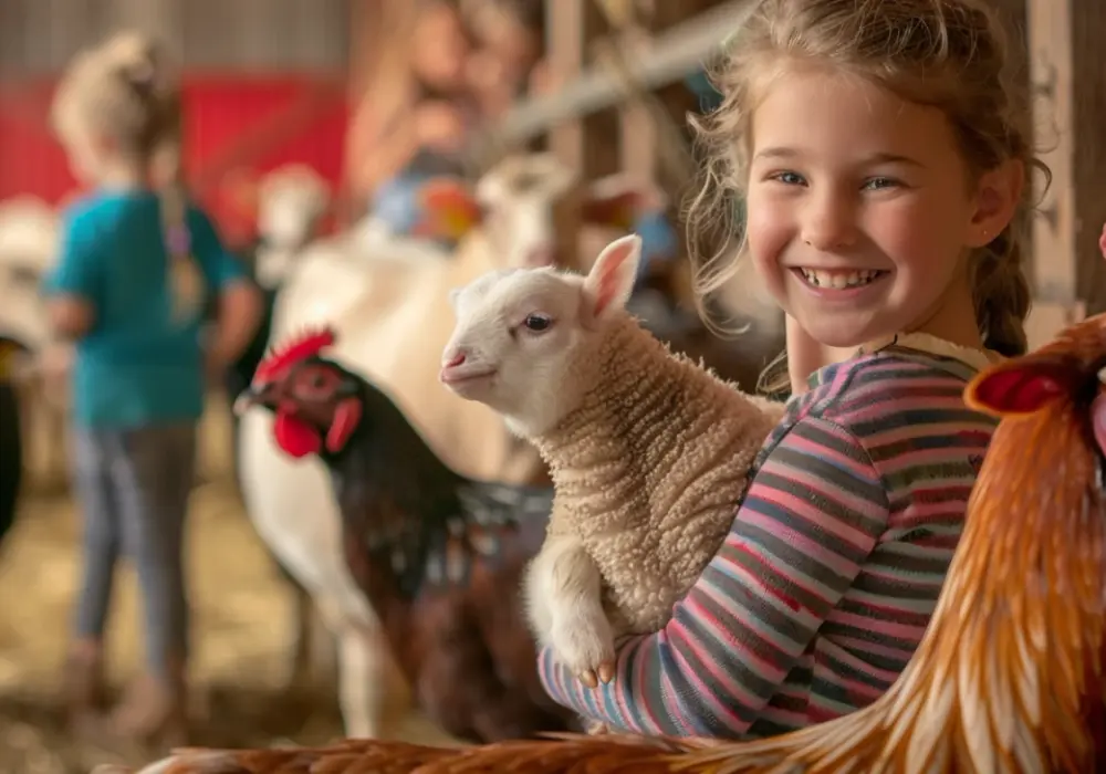Farma ze zwierzętami w Pomorskiem: Edukacyjna przygoda dla dzieci