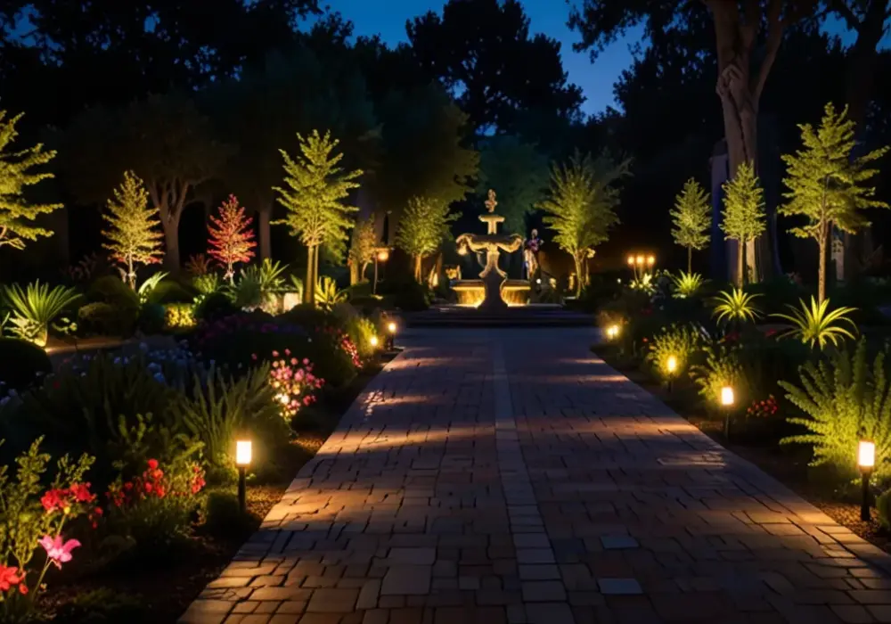 Jak magiczne stają się iluminacje w Parku Oliwskim nocą? Analiza
