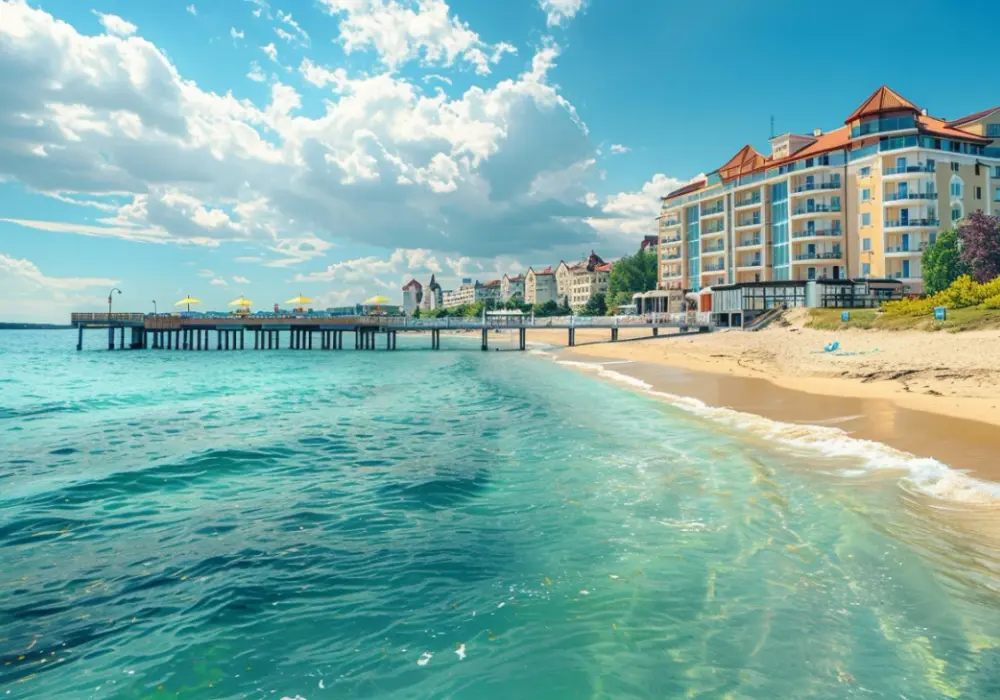 Hotel Bałtyk: Idealne miejsce przy plaży w Jastrzębiej Górze