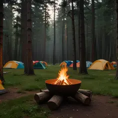 Dlaczego warto wybrać pole namiotowe w Borach Tucholskich?