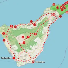 Mapa atrakcji Teneryfy: wszystko, co musisz zobaczyć na wyspie