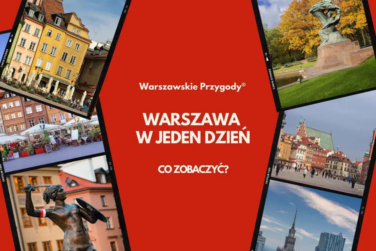 Odkryj fajne miejsca w Warszawie: Syrenka, pomnik Chopina, Stare Miasto i kolorowe kamienice. Idealne na jednodniową wycieczkę.