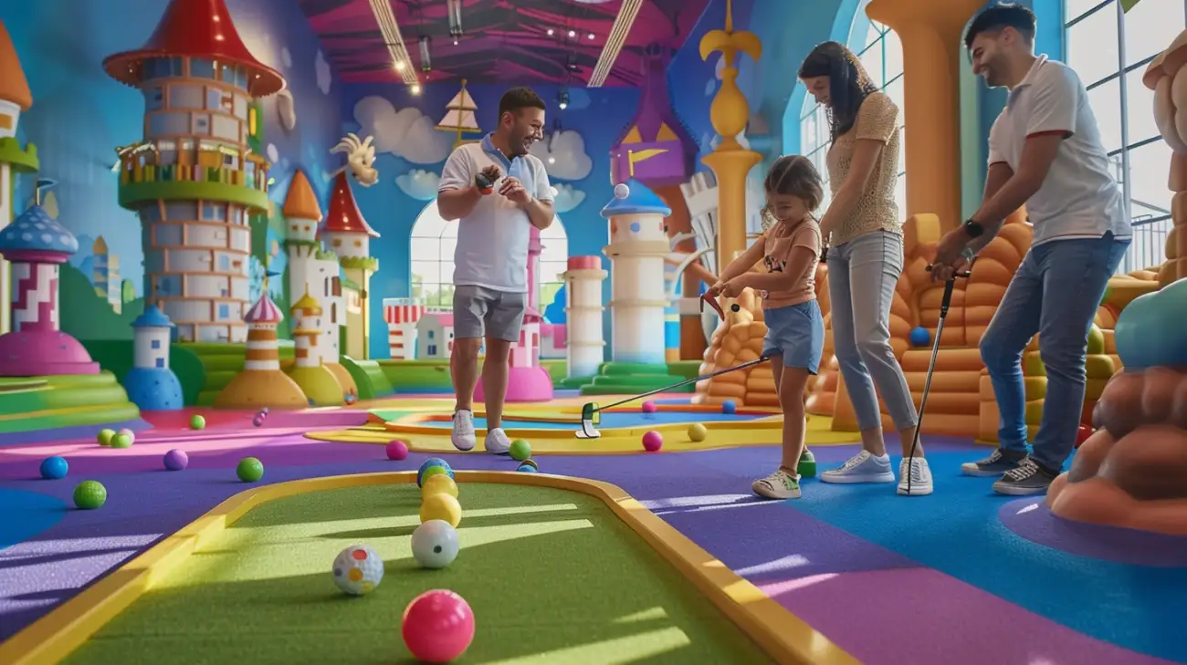Zdjęcie Minigolf w Gdańsku: Gdzie znaleźć zabawę dla całej rodziny?