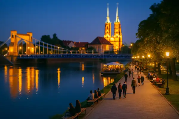 Wrocław wieczorem – co zobaczyć? Plan na udany spacer!